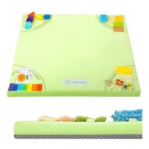 Unique Crawling Play Mat 4 Sensory Development Zones Motor Skills Playpen Mats